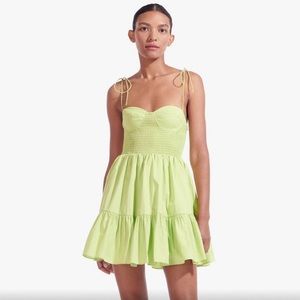 STAUD Mini Laundry Dress